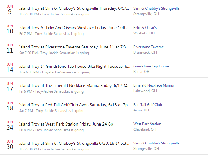 island-troy-june-events