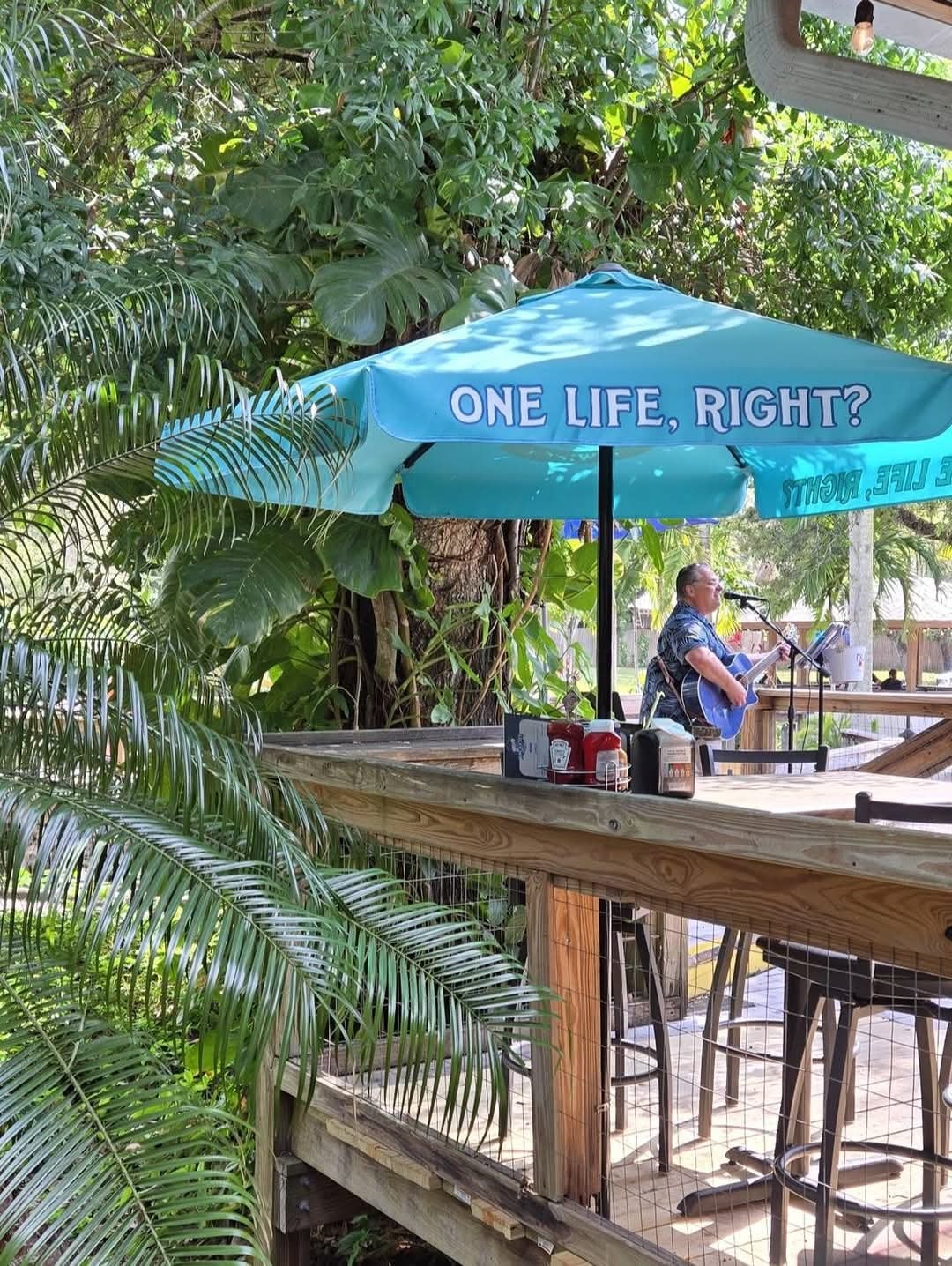 Island Troy at Rum Buckets Bar